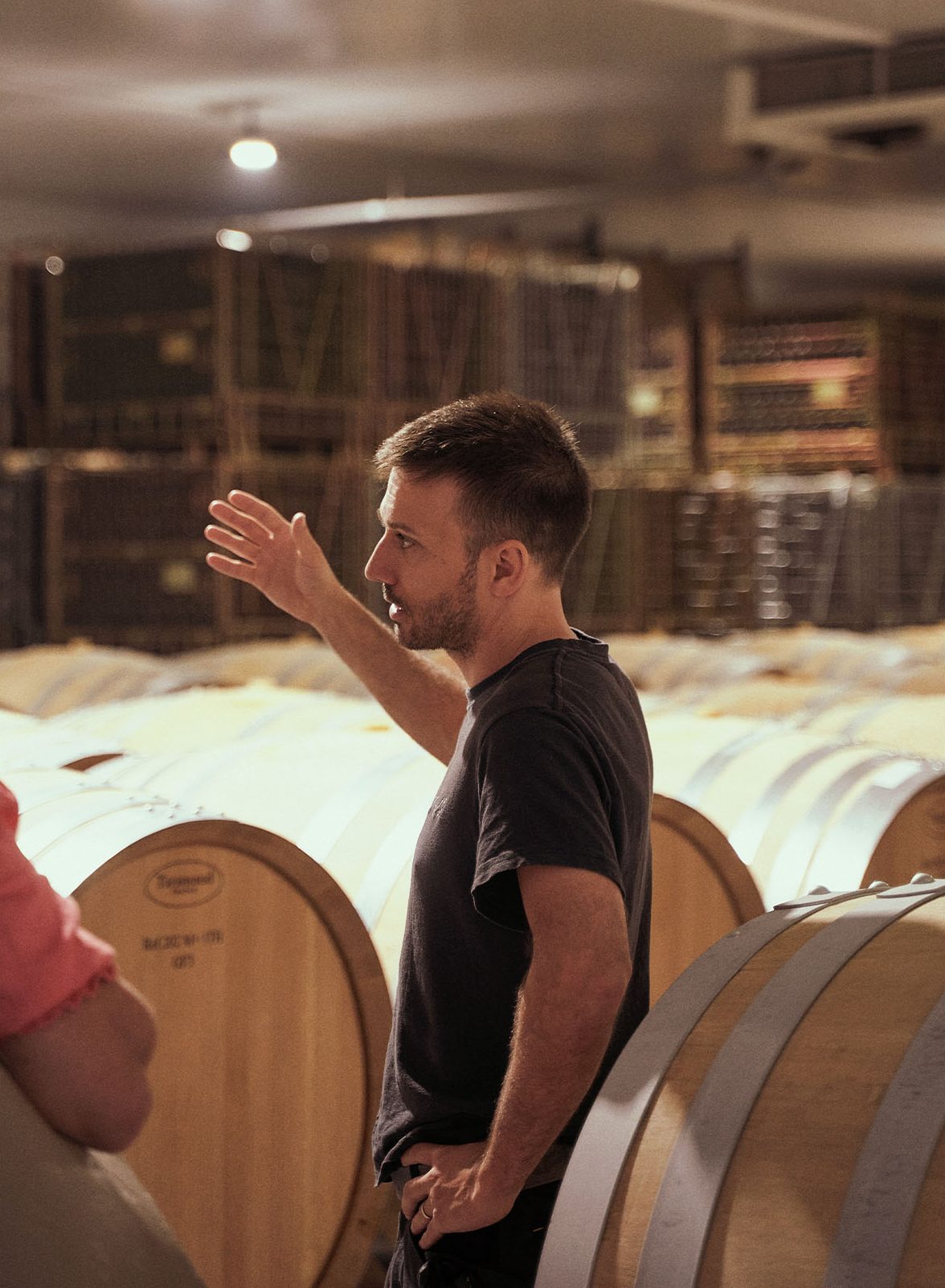 michael en la bodega de sei solo
